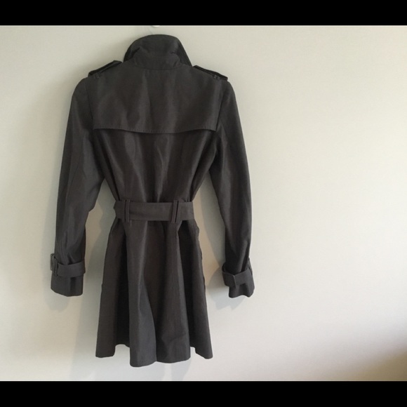 Banana Republic Classic trench coat, dark grey, size S. - Picture 6 of 11